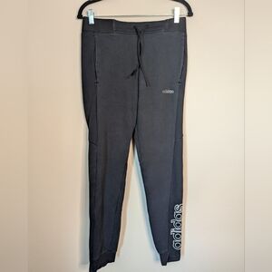 Adidas Charcoal Joggers Size S